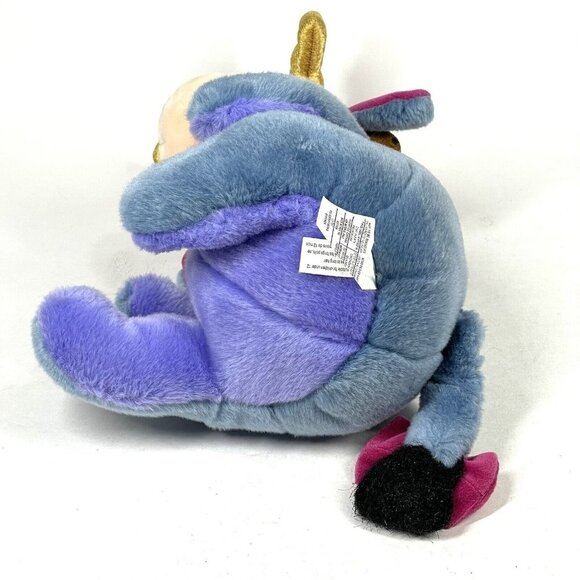 Disney Store Eeyore Plush Reindeer w Antlers Christmas Jingle Bells Exclusive - Picture 7 of 13